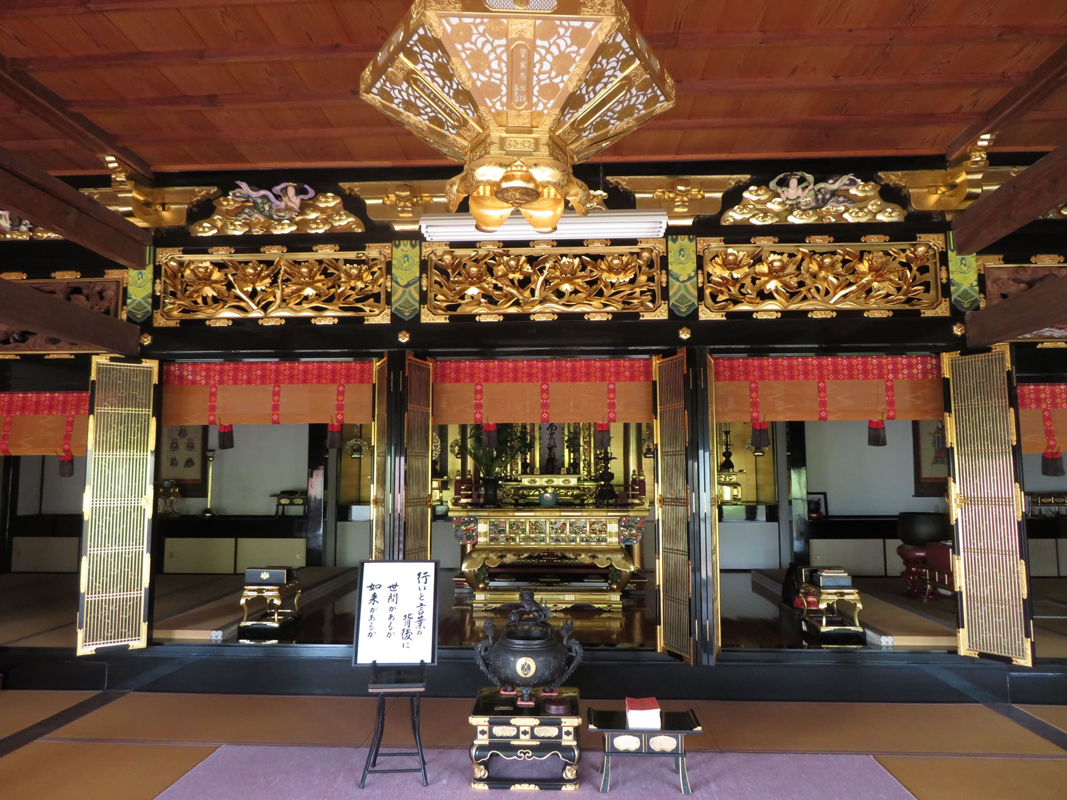 福泉寺 本堂内陣｜広島県三原市